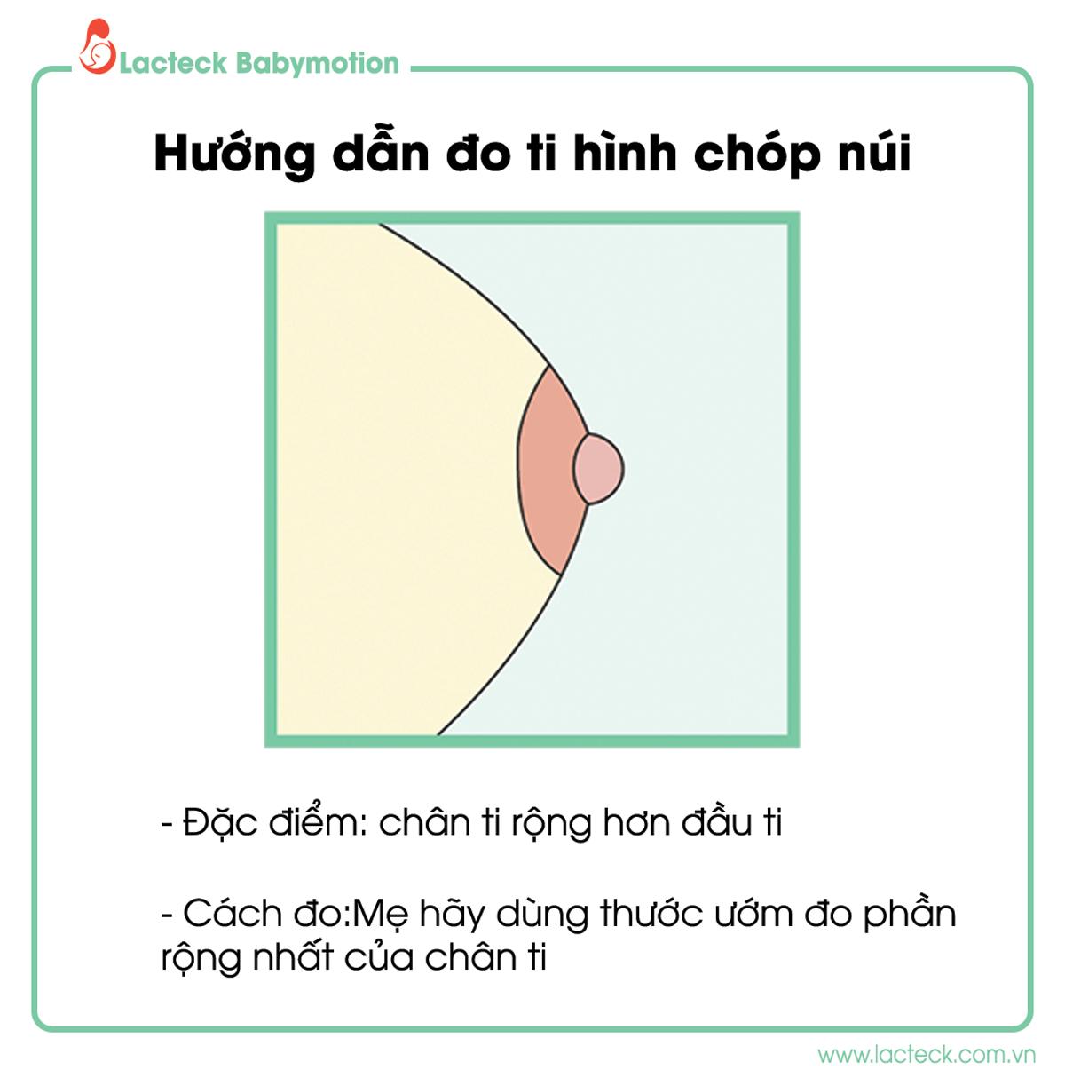 Đo ti hình chóp núi như thế nào?