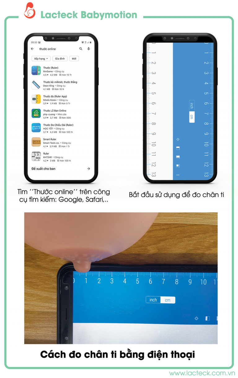 Hướng dẫn đo ti bằng smartphone