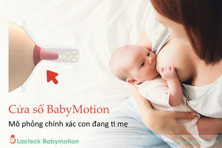 Phễu hút sữa Lacteck – Thật như con ti mẹ 